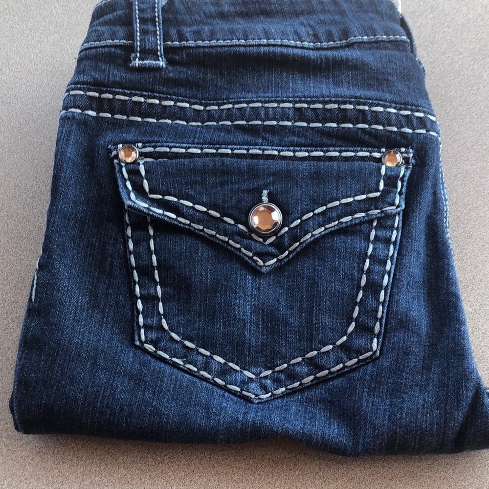 Paisley Sky Ladies Ankle Jeans